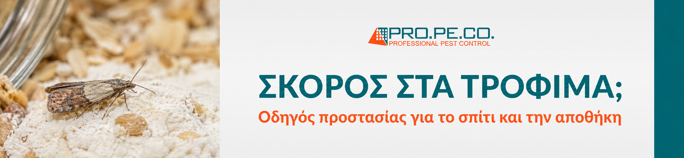 σκόρος σε τρόφιμα